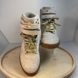 Puma Sky 11 Nubuck Hi Top Sneakers Size 7